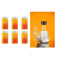 Load image into Gallery viewer, 076_Transparent Unbreakable Water Juicy Jug and 6 Pcs. Glass Combo Set for Dining Table Office Restaurant Pitcher