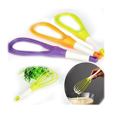Load image into Gallery viewer, 751_Plastic Whisk Mixer for Milk,Coffee,Egg,Juice Balloon Whisk