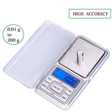 Load image into Gallery viewer, 643 Multipurpose (MH-200) LCD Screen Digital Electronic Portable Mini Pocket Scale(Weighing Scale), 200g