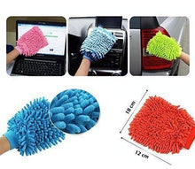 Load image into Gallery viewer, 711 double sided microfiber hand glove duster