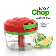 Load image into Gallery viewer, 753_Manual Food Chopper, Compact & Powerful Hand Held Vegetable Chopper/Blender