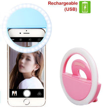 Load image into Gallery viewer, 270 Rechargeable Night LED Selfie Flash Light