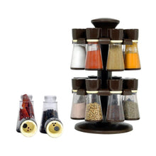 Load image into Gallery viewer, 103 Revolving Plastic Spice Rack Masala Organiser (16 Pcs)