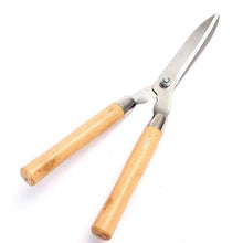 Load image into Gallery viewer, 455 Wooden Handle Hedge Shears, Bush Clipper