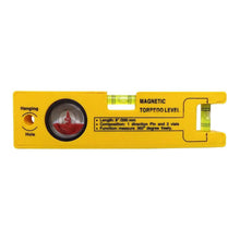 Load image into Gallery viewer, 429 8-inch Magnetic Torpedo Level with 1 Direction Pin, 2 Vials and 360 Degree View