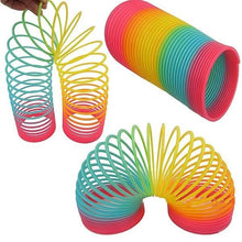 Load image into Gallery viewer, 871 Rainbow Magic Slinky Spring Toy (Pack of 12)