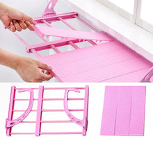 Load image into Gallery viewer, 705 Multi-function Hanging Window Sill Drying Rack Easy Folding Drying Rack Balcony Retractable Drying Shoe Rack