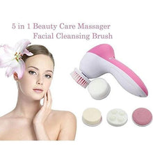 Load image into Gallery viewer, 340 -5-in-1 Smoothing Body & Facial Massager (Pink)