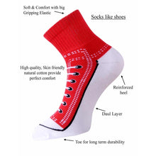 Load image into Gallery viewer, 499 VaCalvers Men's Cotton Socks sweat removal socks combo pack of 3