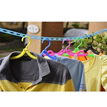 Load image into Gallery viewer, 190 Clothesline Drying Nylon Rope with Hooks