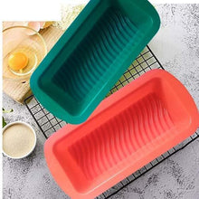 Load image into Gallery viewer, 0772 Silicone Square Baking Loaf Mould Tray