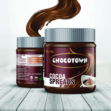 Load image into Gallery viewer, Chocotown Chocolate Spreads - Cocoa Spreads, Milk Spreads & Strawberry Spreads- 350 gm