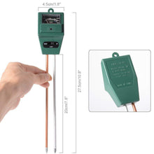 Load image into Gallery viewer, 605 -3 Way Soil Meter (pH Testing Meter)