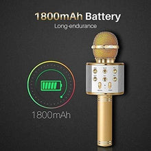 Load image into Gallery viewer, 273 Bluetooth Microphone Player speaker (Karaoke)