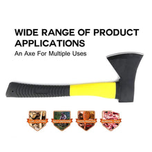 Load image into Gallery viewer, 641 -600g Hatchet Axe Fiberglass Body Rubberized Handle