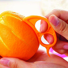 Load image into Gallery viewer, 187 Kitchen Plastic Orange Citrus Peelers, Slicer, Cutter