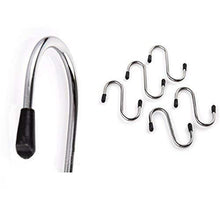 Load image into Gallery viewer, 0232 Heavy Duty S-Shaped Stainless Steel Hanging Hooks - 5 pcs