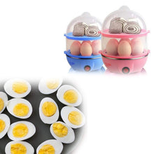 Load image into Gallery viewer, 115 Multi-Function 2 Layer 14 Egg Cooker Boilers & Steamer