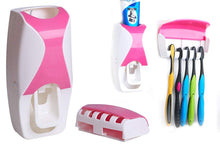 Load image into Gallery viewer, 200 Toothpaste Dispenser & Tooth Brush with Toothbrush