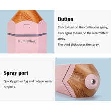Load image into Gallery viewer, 363 Pencil humidifier,,night Light Gift Mini Desktop USB Home & Car Humidification
