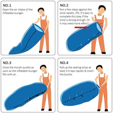 Load image into Gallery viewer, 868 Camping Inflatable Lounger Sofa