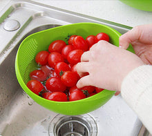Load image into Gallery viewer, 2062 Plastic Heavy Rice Bowl Strainer/Colander