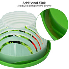 Load image into Gallery viewer, 743 Salad Cutter Bowl Upgraded Easy Salad Maker, Fast Fruit Vegetable Salad Chopper Bowl Fresh Salad Slicer