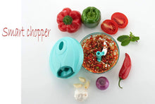 Load image into Gallery viewer, 080 Manual Food Chopper, Compact & Powerful Hand Held Vegetable Chopper/Blender