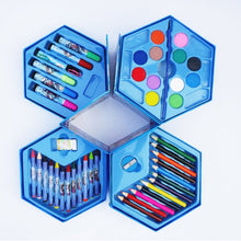 Load image into Gallery viewer, 859 46 Pcs Plastic Art Colour Set with Color Pencil, Crayons, Oil Pastel and Sketch Pens