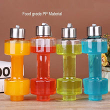 Load image into Gallery viewer, 2002_Steel Cap Plastic water Dumbbells Bottle