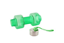 Load image into Gallery viewer, 2002_Steel Cap Plastic water Dumbbells Bottle