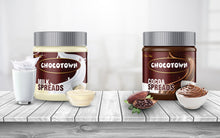 Load image into Gallery viewer, Chocotown Chocolate Spreads - Cocoa Spreads and Milk Spreadss- 350 gm