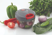 Load image into Gallery viewer, 0197 Manual 2 in 1 Compact & Powerful Hand Held Vegetable Chopper/Blender