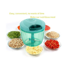 Load image into Gallery viewer, 101 Compact & Powerful Hand Held Vegetable Chopper (650 ml)