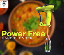 Load image into Gallery viewer, 0723 Power-Free Manual Hand Blender With Stainless Steel Blades
