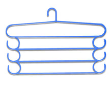 Load image into Gallery viewer, 231 -4 Layer Plastic Hangers (Multicolour, 1 pc)
