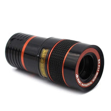 Load image into Gallery viewer, 319 Clip-on 8X Optical Zoom Telescope Phone Camera Lens
