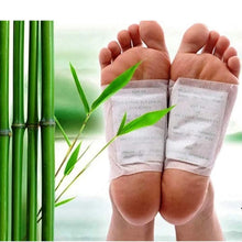 Load image into Gallery viewer, 644 kinoki Cleansing Detox Foot Pads, Ginger &amp; salt Foot Patch -10pcs (Free Size, White)

