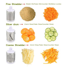 Load image into Gallery viewer, 068 -4 In 1 Vegetable Grater Mandoline Slicer
