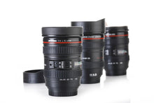 Load image into Gallery viewer, 0720 Camera Lens Shaped Coffee Mug Flask With Lid
