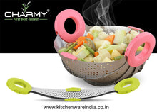 Load image into Gallery viewer, 088 Plastic Colander Strainer (400ml, Multicolour)
