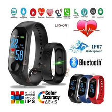 Load image into Gallery viewer, 322 M3 My Life Fitness Band (Black, Standard Size)
