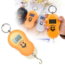 Load image into Gallery viewer, 375 -40Kg 10g Portable Handy Pocket Smile Mini Electronic Digital LCD Weighing Scale
