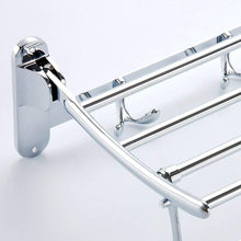 Load image into Gallery viewer, 314 Bathroom Accessories Stainless Steel Folding Towel Rack
