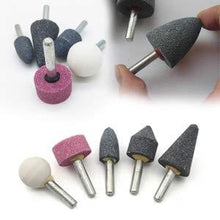 Load image into Gallery viewer, 412 -5 Pcs Shank Abrasive Mounted Stone (Multicolour)
