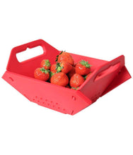 Load image into Gallery viewer, 704 -3 in 1 Fruit &amp; Vegetable Chopping Board Wash Folding Basket
