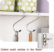 Load image into Gallery viewer, 0232 Heavy Duty S-Shaped Stainless Steel Hanging Hooks - 5 pcs
