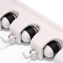 Load image into Gallery viewer, 243 4-Layer Mop and Broom Holder, Garden Tool Organizer, Multipurpose Wall Mounted
