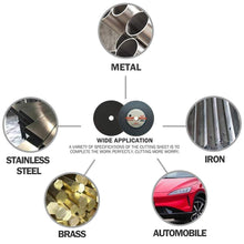 Load image into Gallery viewer, 425 Steel and Iron Cutting Wheel 4&quot; (107 x 1 x 16 mm)
