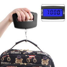 Load image into Gallery viewer, 548 Black Digital Portable Luggage Scale with LCD Backlight (50 kg)
